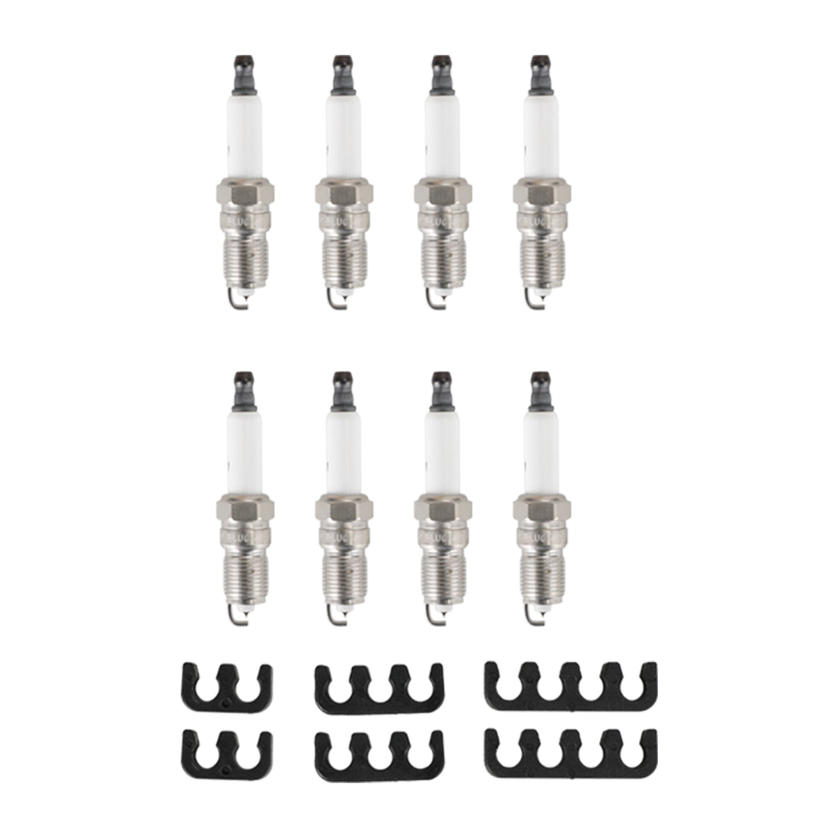 2002-2006 Chevrolet Avalanche 1500 8 Pack Square Ignition Coil & Spark Plug Wire 12556893 12558693 12570553