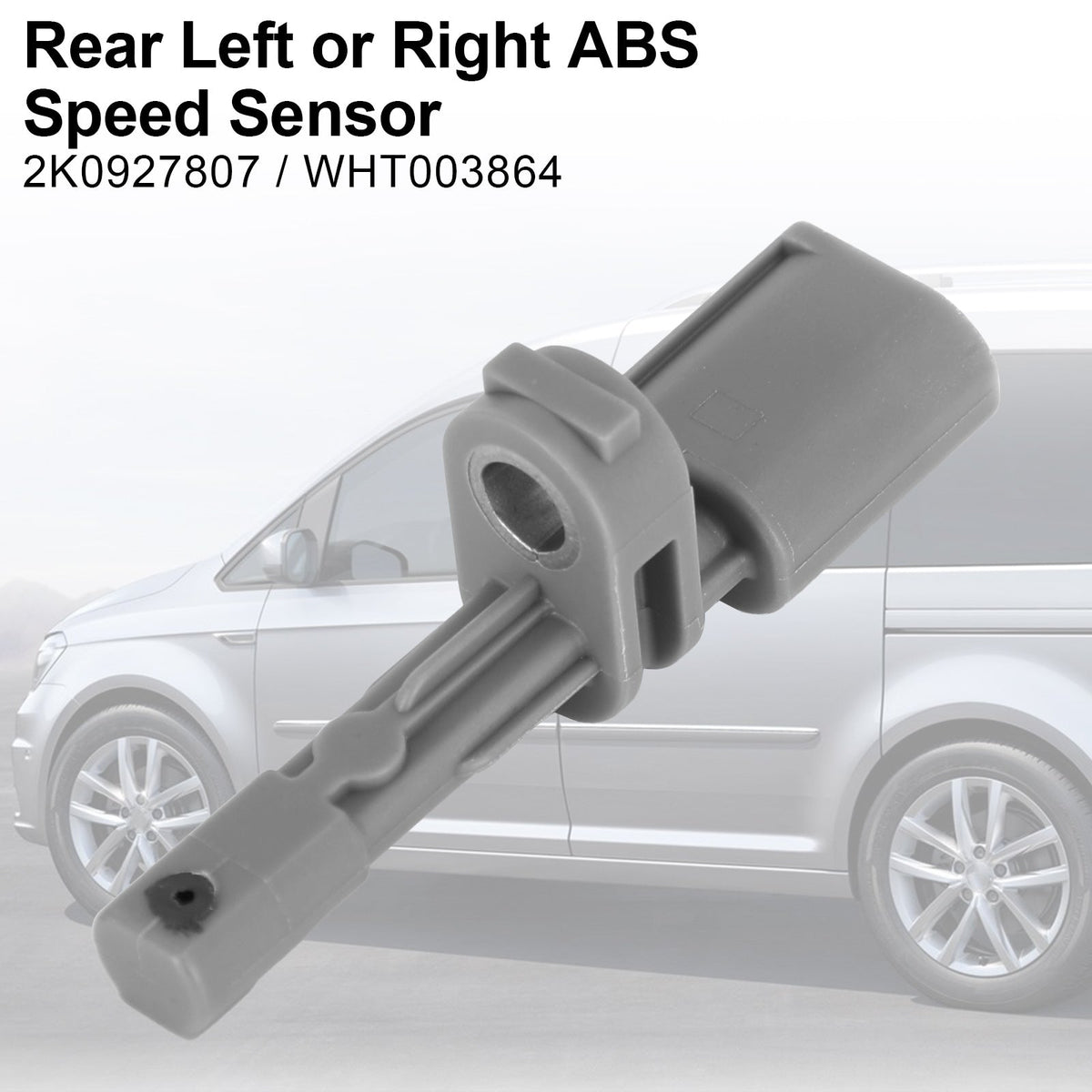 VW Caddy Golf Rear Left or Right ABS Speed Sensor WHT003864 2K0927807 Generic