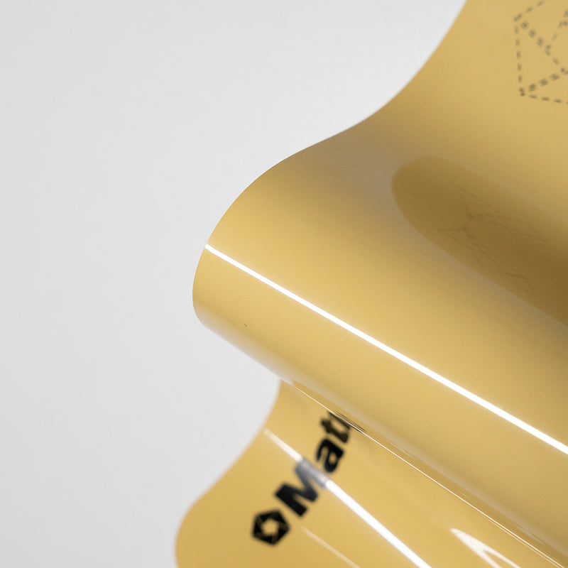 Cloud Dawn Yellow PET Car Wrap Film High Gloss Vehicle Wrap