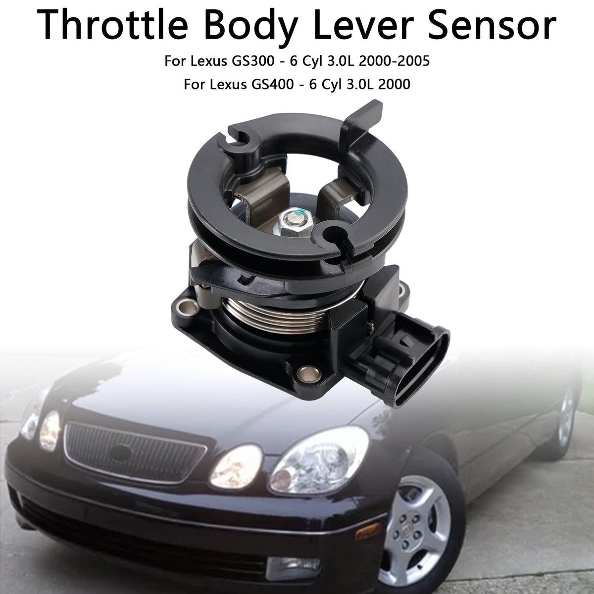 2001-2005 Lexus IS300-6 Cyl 3.0L 22060-46070 Throttle Body Lever Sensor
