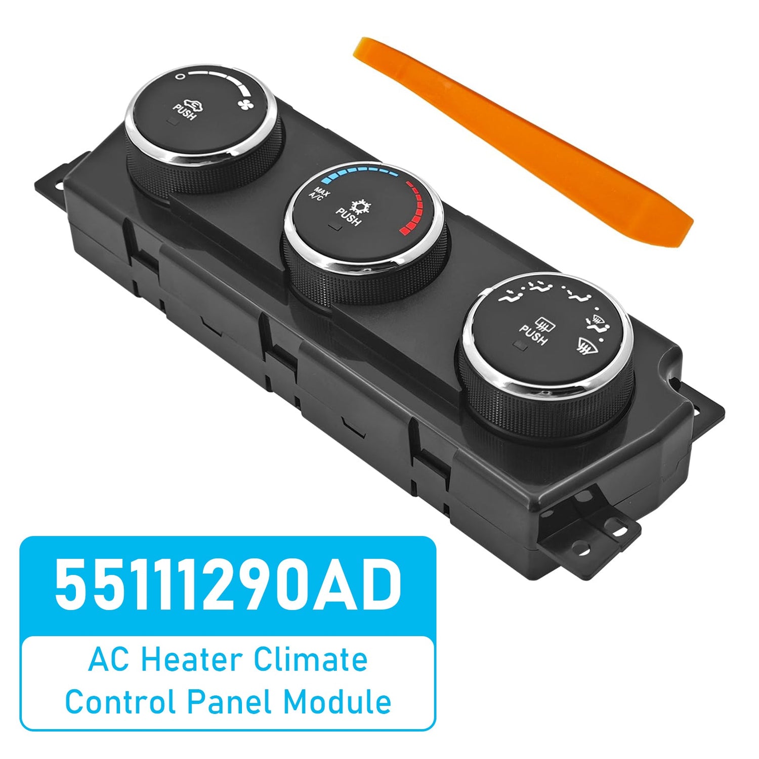 AC Heater Climate Control Panel Module for Ram 2500 3500 2011-2012 55111290AD