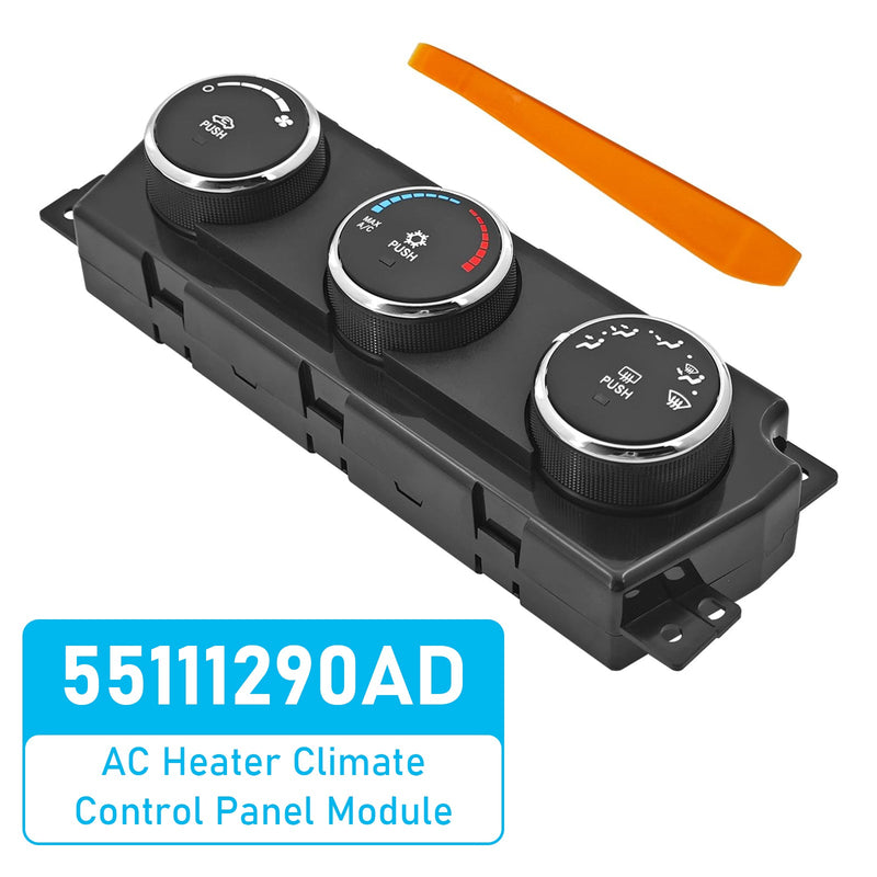 Ram 2500 3500 2011-2012 55111290AD AC Heater Climate Control Panel Module