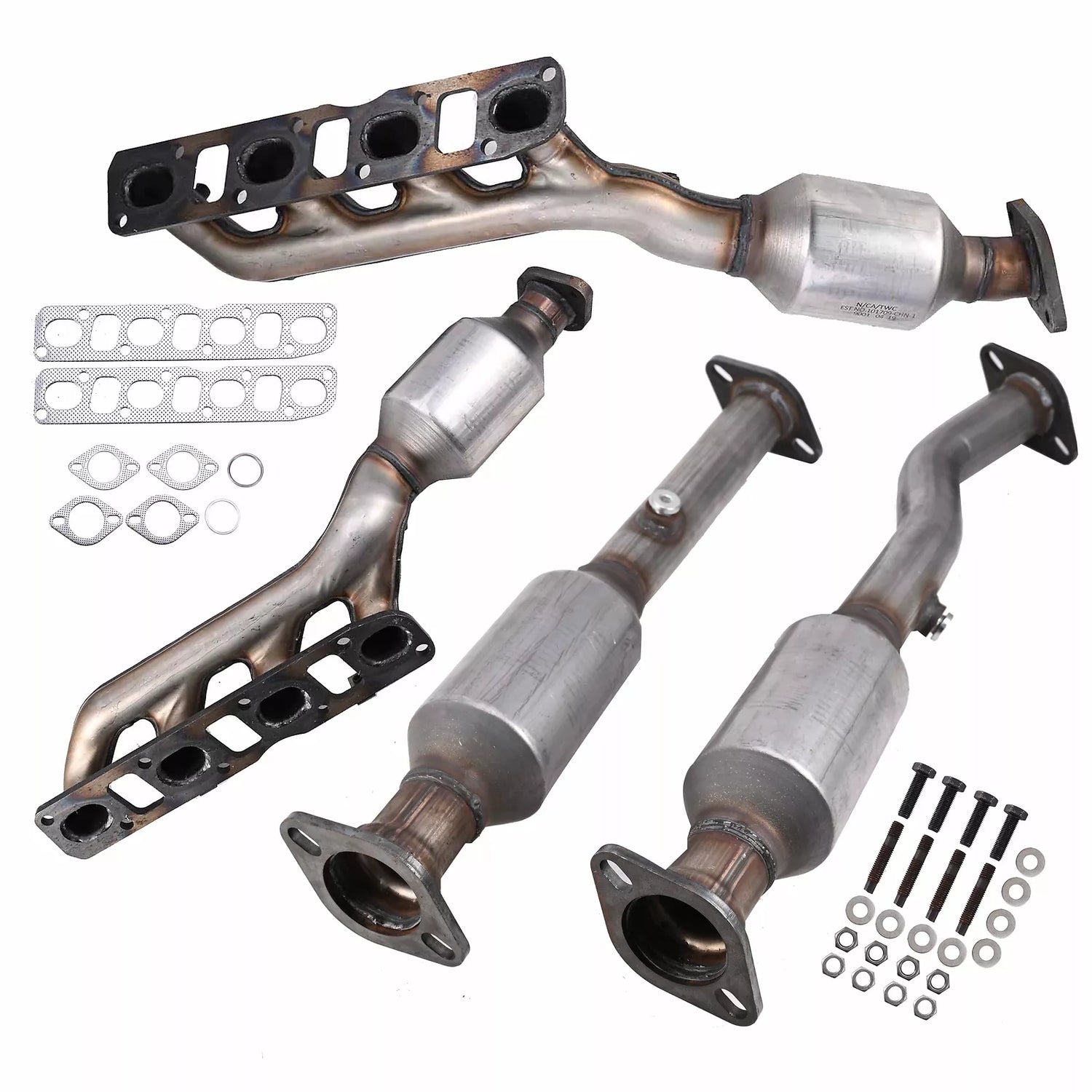 Nissan Titan Armada 5.6L 2004-2013 Manifold Catalytic Converters 16478 16479 16489 16488-Guardx Auto