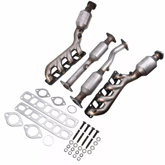 Nissan Titan Armada 5.6L 2004-2013 Manifold Catalytic Converters 16478 16479 16489 16488-Guardx Auto