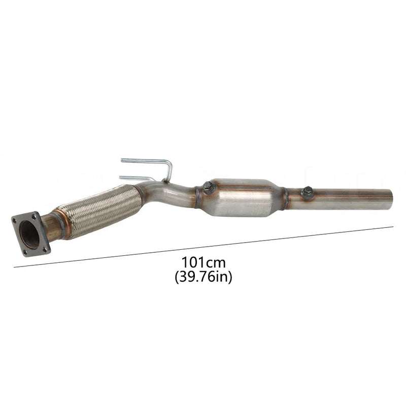 2005-2014 VW Jetta 2.5L Catalytic Converter & Flex Pipe Set w/Installation Accessories-Guardx Auto