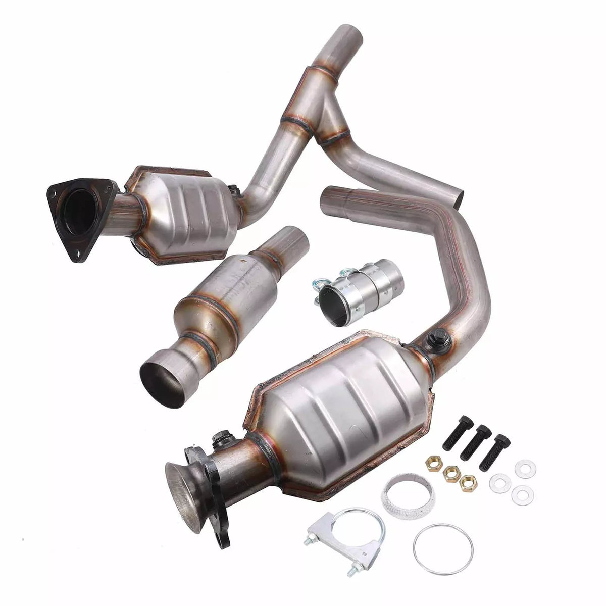 Fit For 2014-2018 Chevrolet Silverado Suburban/ GMC Sierra Yukon 5.3L/4.3L Catalytic Converter 50497-Guardx Auto