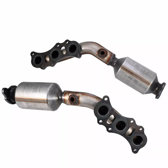 2005-2011 Toyota Tacoma 4.0L/ 4Runner 2003-2009 Left & Right Manifold Catalytic Converter Set 51326 51327-Guardx Auto