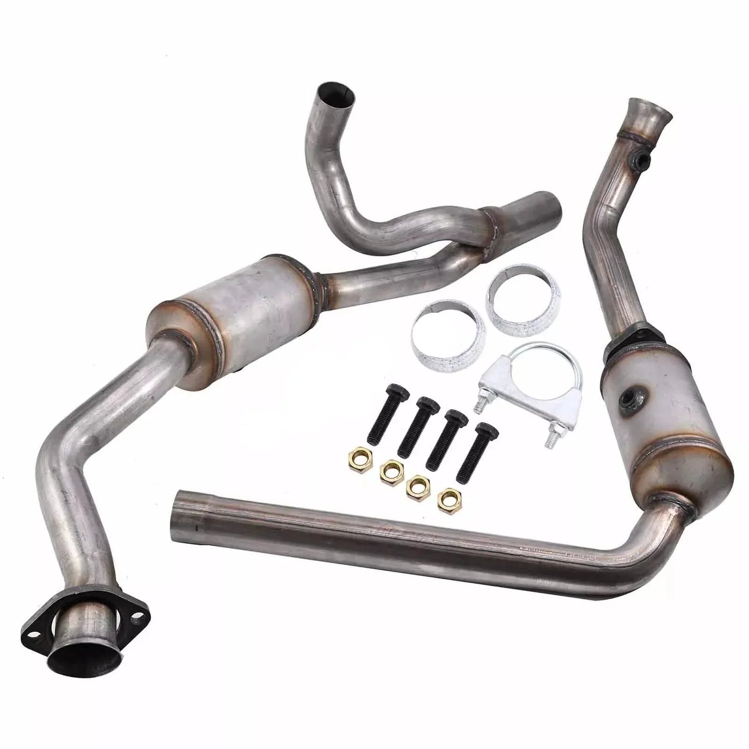 2010-2011 Jeep Wrangler 3.8L Catalytic Converters Complete Set 50498-Guardx Auto