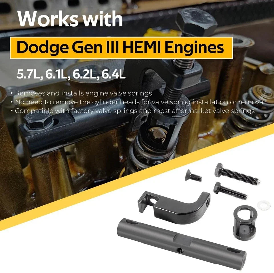 Dodge Chrysler Jeep Gen III HEMI Engines 5.7L 6.1L 6.2L 6.4L POW352003 Valve Spring Compressor Tool