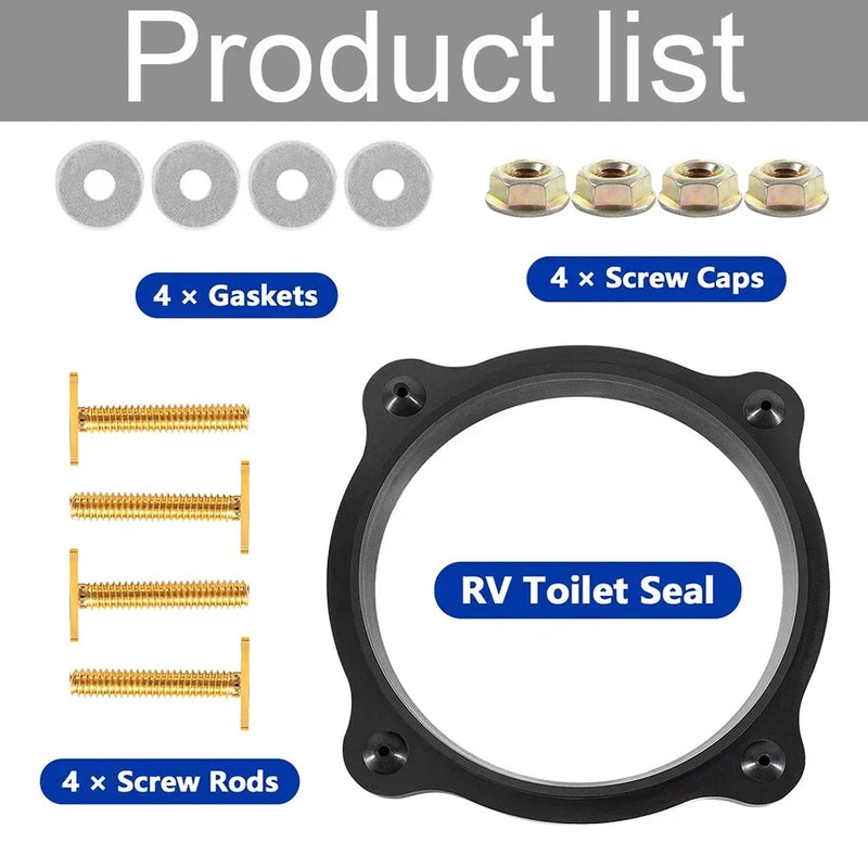 Dometic/Sealand 506+ 510+ 511H 706 806 2010 2011 385310063 US RV Toilet Floor Flange Seal Kit