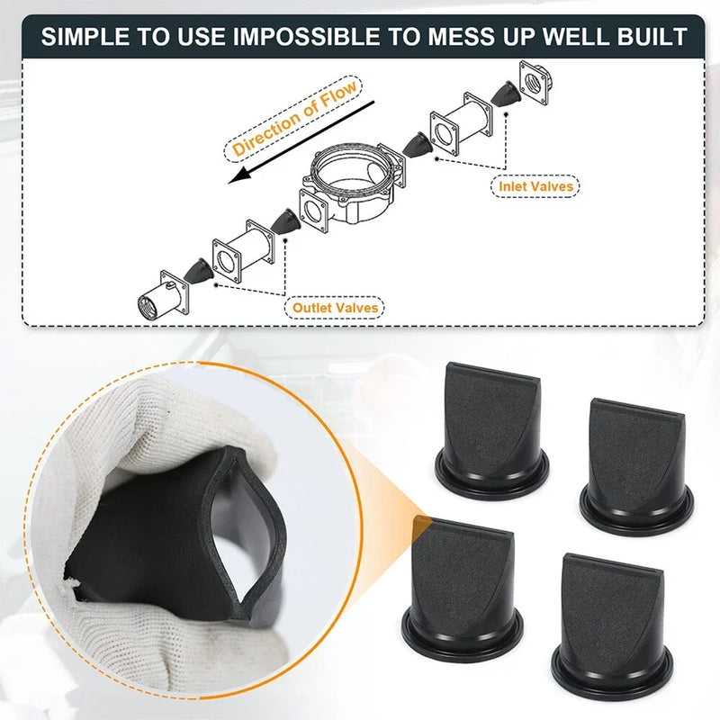 Pump Bellows Kit S & T Series Vacuum & Discharge Pump Dometic 385230980