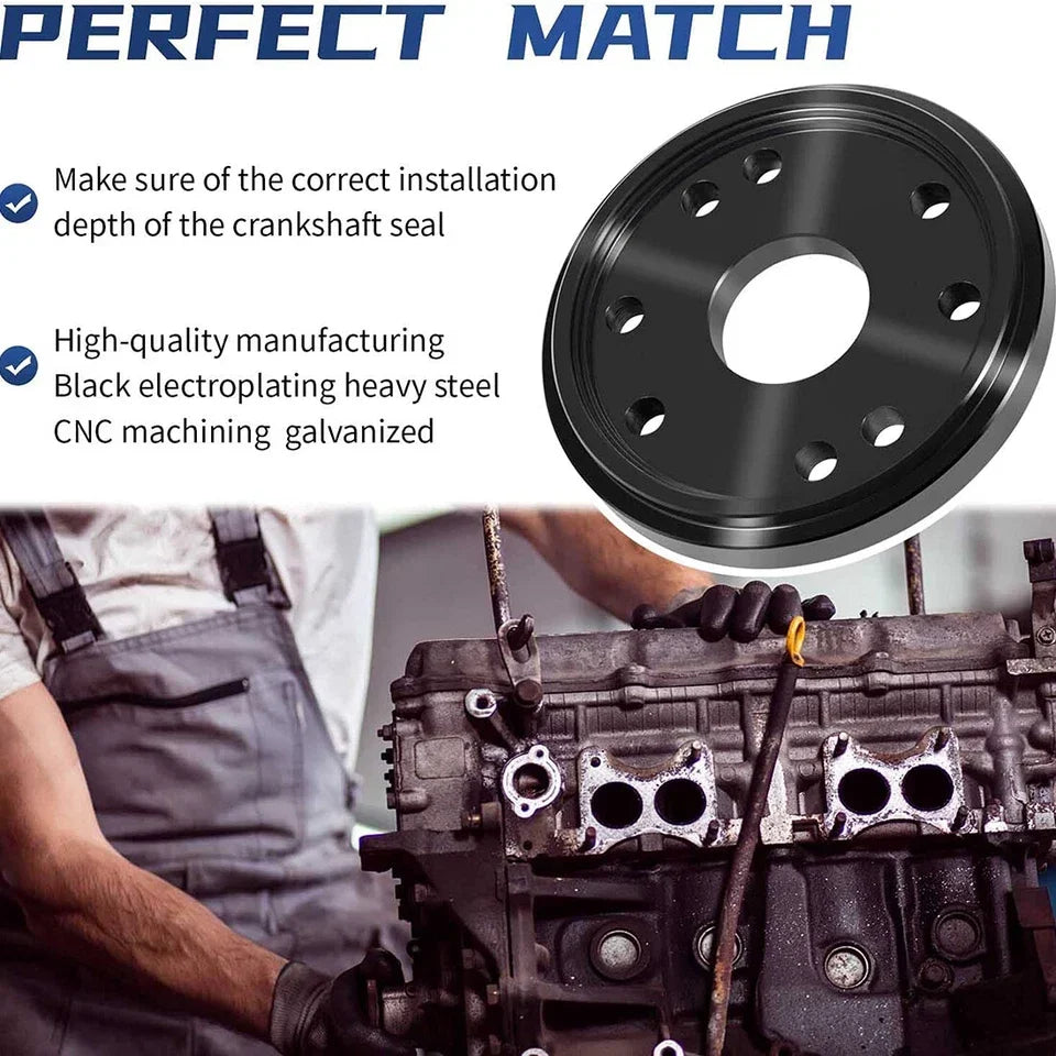Cummins 4BT 3.9L ISC 8.3L B Series 5.9L ISB ISL 5.9L 6.7L QSB 5.9L 6.7L and ISL9 L9 9.0L 5395259 3824078 Rear Crankshaft Seal Sleeve Installer Tool