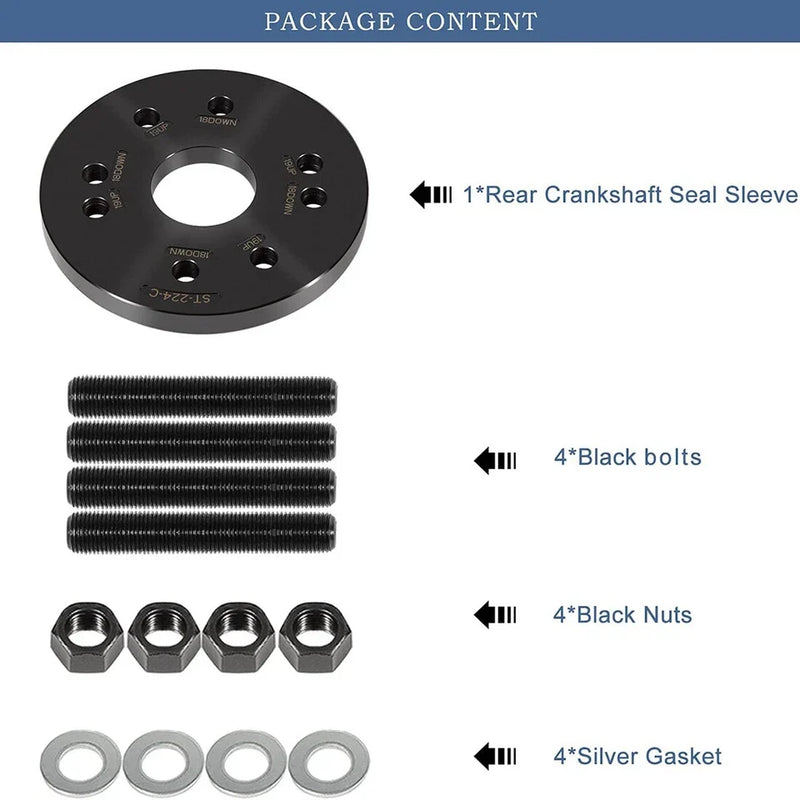 Cummins 4BT 3.9L ISC 8.3L B Series 5.9L ISB ISL 5.9L 6.7L QSB 5.9L 6.7L and ISL9 L9 9.0L 5395259 3824078 Rear Crankshaft Seal Sleeve Installer Tool