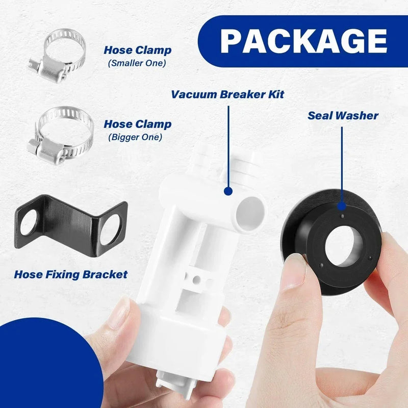 Vacuum Breaker Kit Dometic 200,100, 500H, 500+ RVToilets 385230335