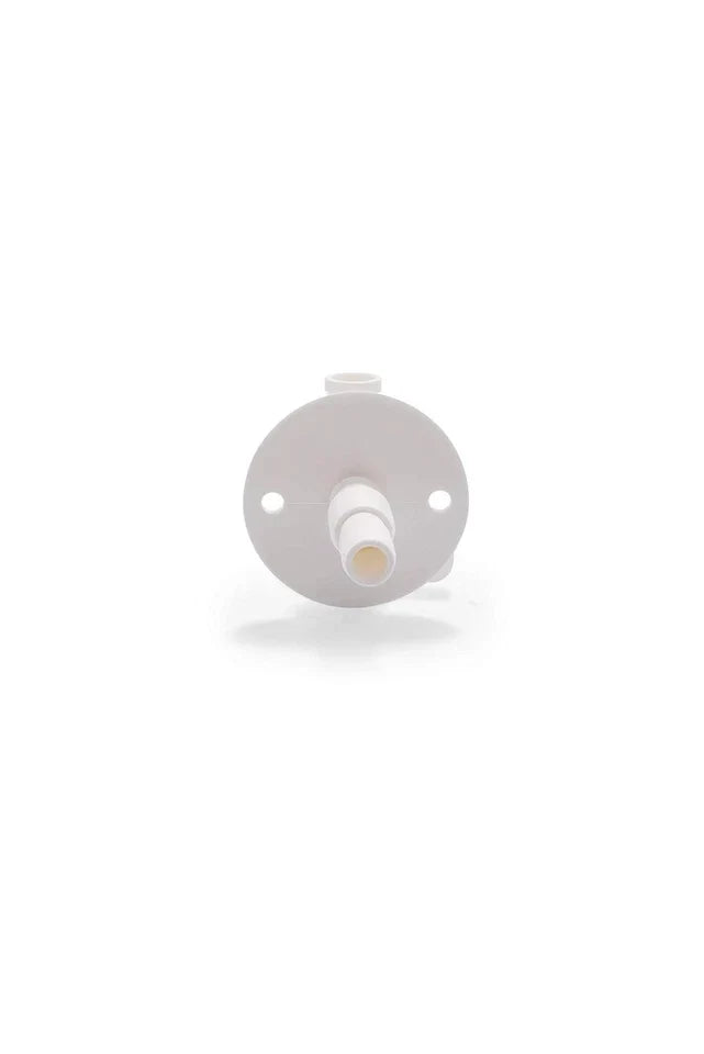 RV Fresh Water Tank Drain Valve with Flange Durable Plastic