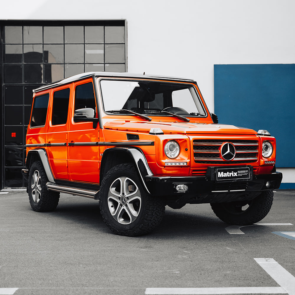 Papaya Orange PET Car Wrap Film Satin Vehicle Wrap