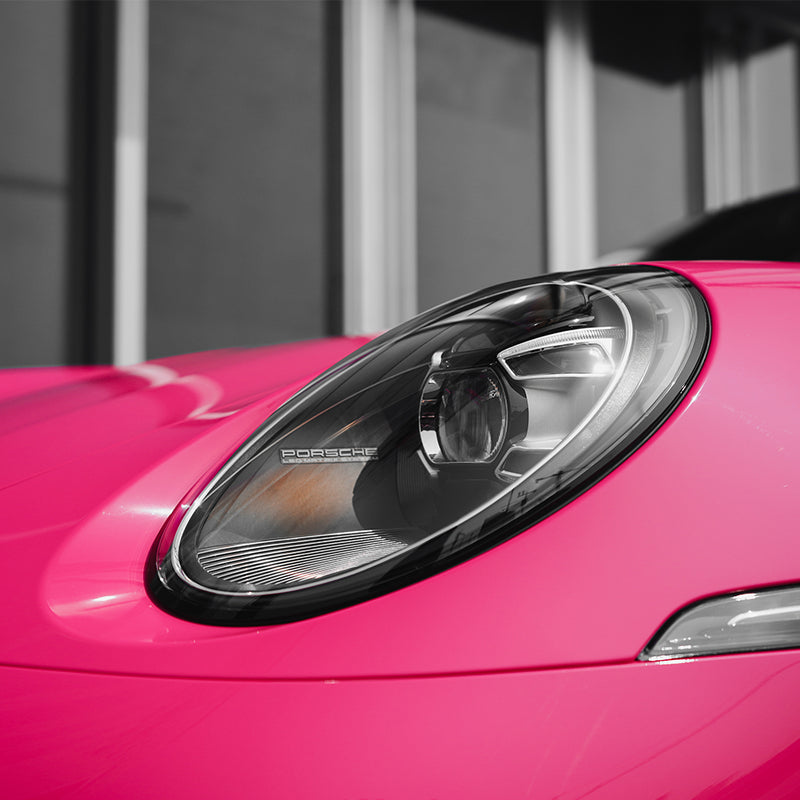Beetroot Purple PET Car Wrap Film High Gloss Vehicle Wrap