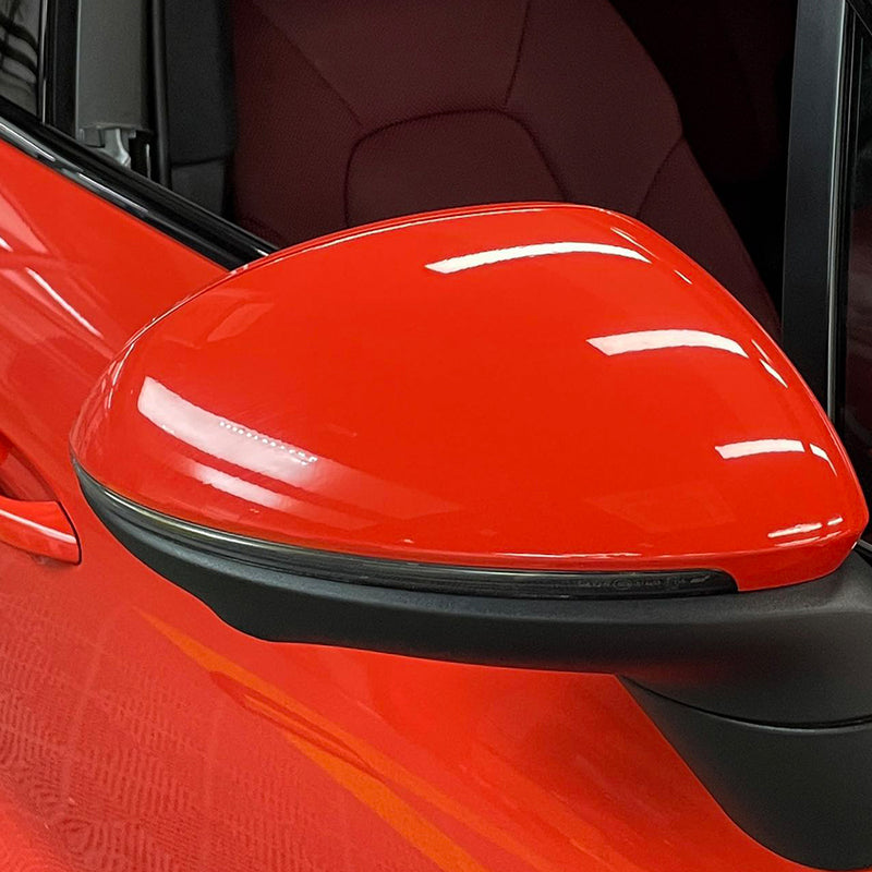 Papaya Orange PET Car Wrap Film Satin Vehicle Wrap