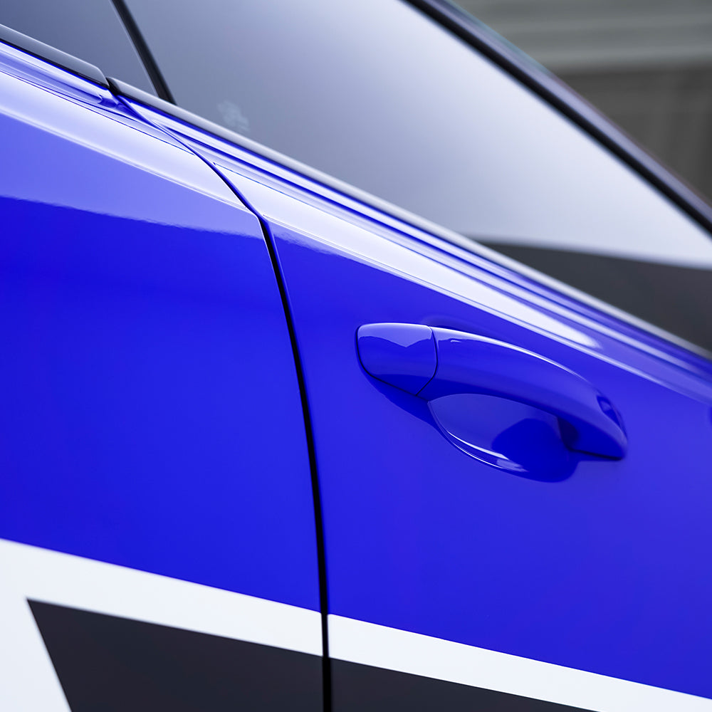 Matrix Blue Klein Blue PET Car Wrap Film High Gloss Vehicle Wrap