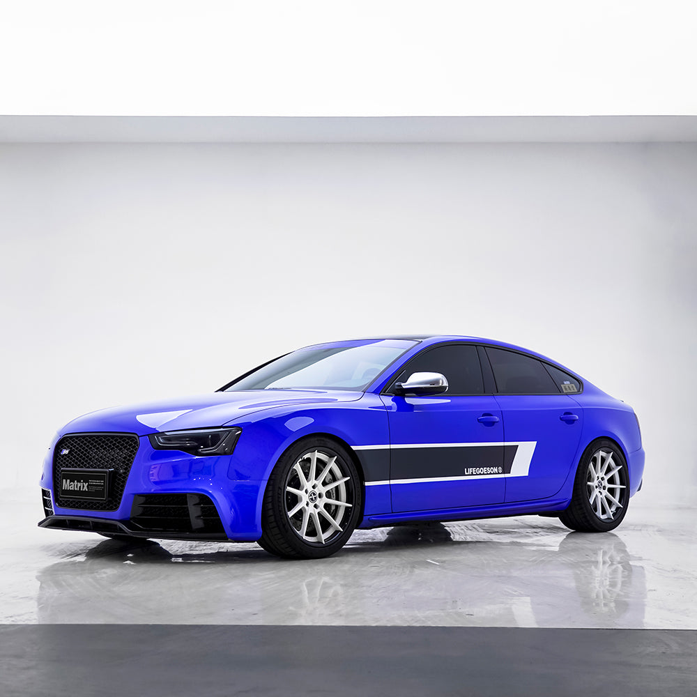 Matrix Blue Klein Blue PET Car Wrap Film High Gloss Vehicle Wrap