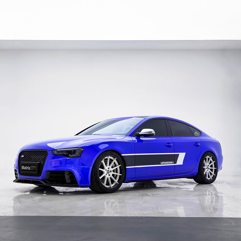 Matrix Blue Klein Blue PET Car Wrap Film High Gloss Vehicle Wrap