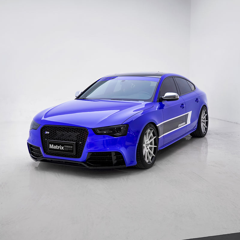 Matrix Blue Klein Blue PET Car Wrap Film High Gloss Vehicle Wrap