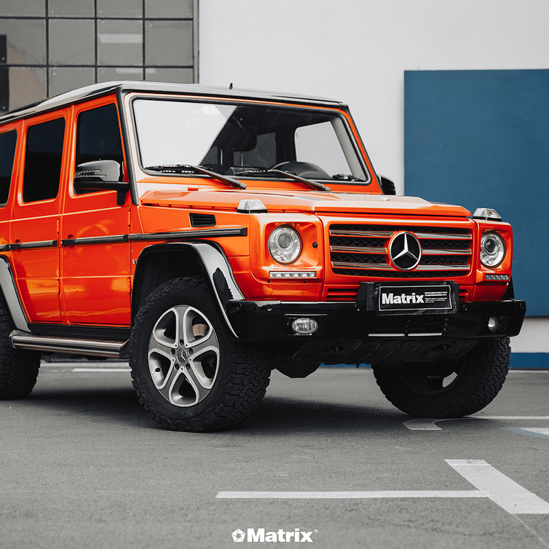 Papaya Orange PET Car Wrap Film Satin Vehicle Wrap